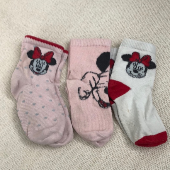 6 pairs of socks 6-12 mo baby girl. Firm price - Picture 2 of 4